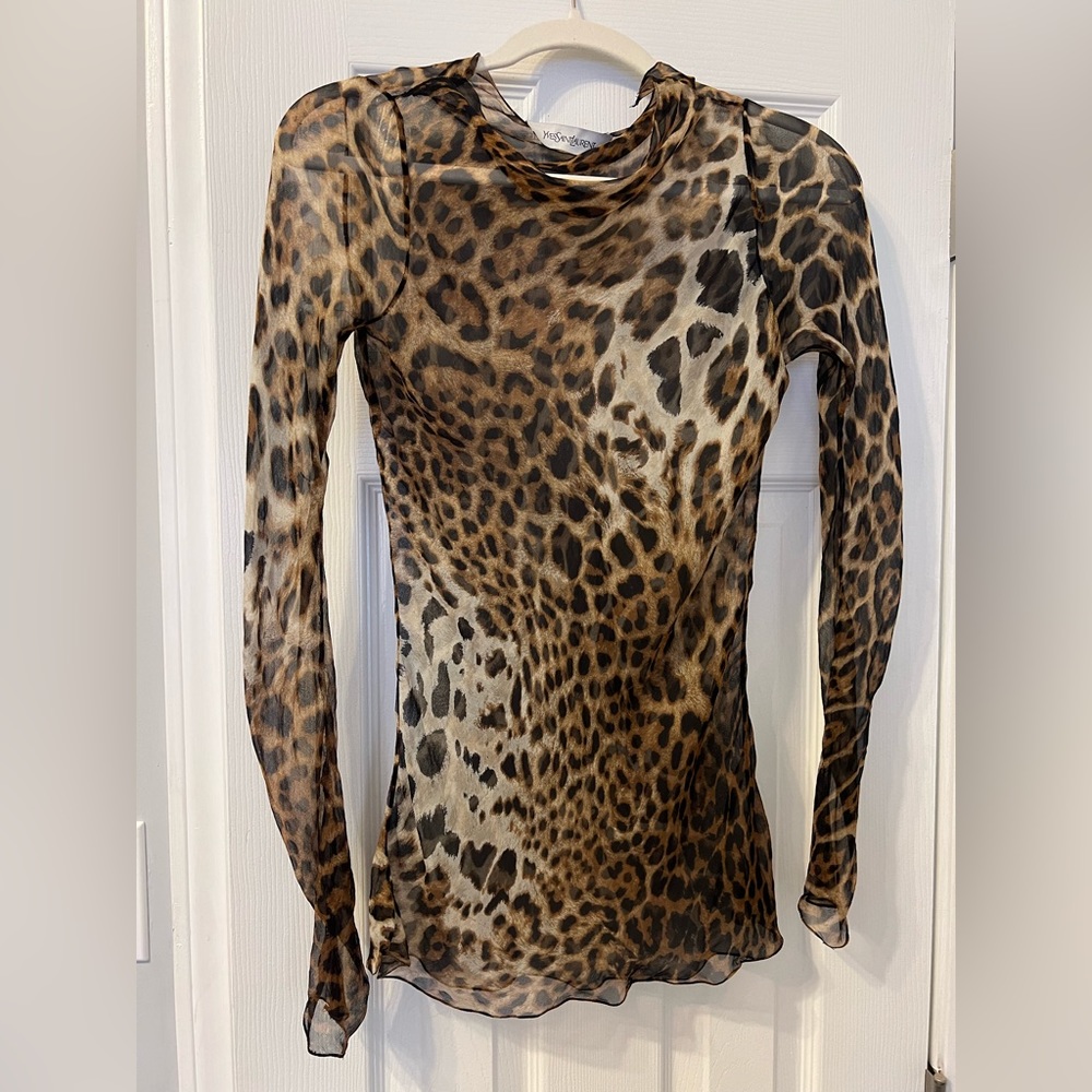 Sexy‼️ Yves Saint Laurent Leopord Too